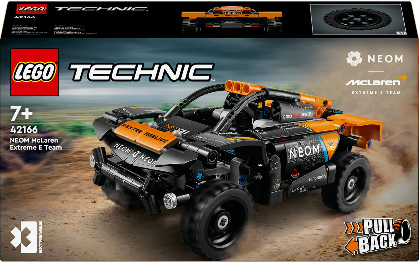 LEGO NEOM McLaren Extreme E Race Car