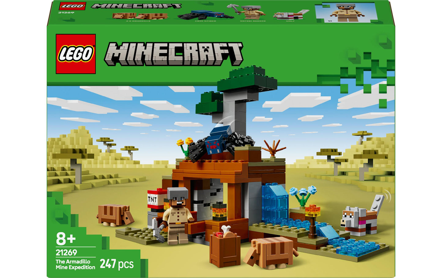LEGO Die Expedition zur Gürteltiermine