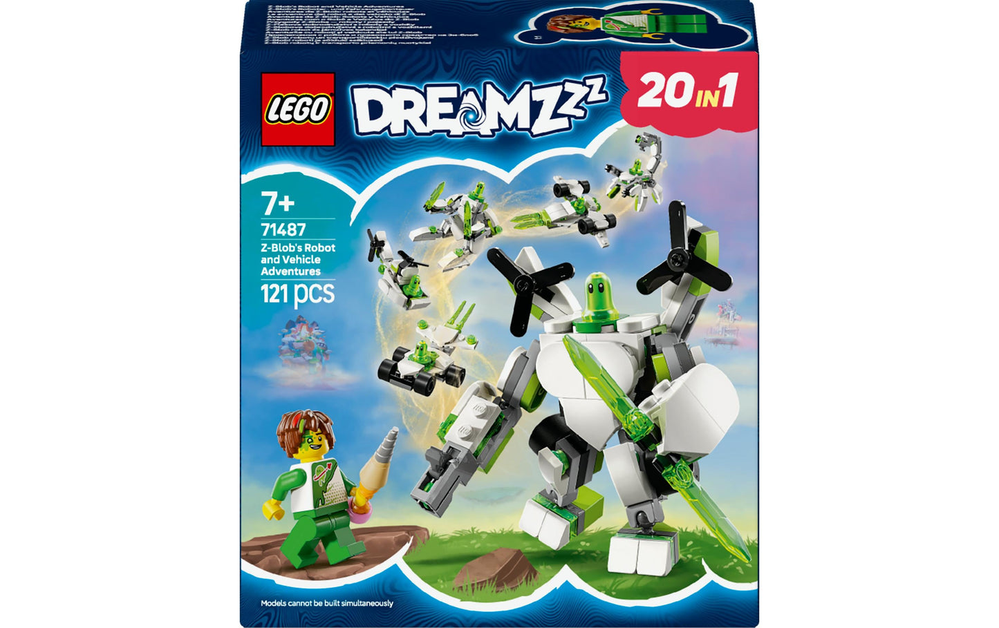 LEGO Z-Blobs Roboter - Fahrzeugabenteuer
