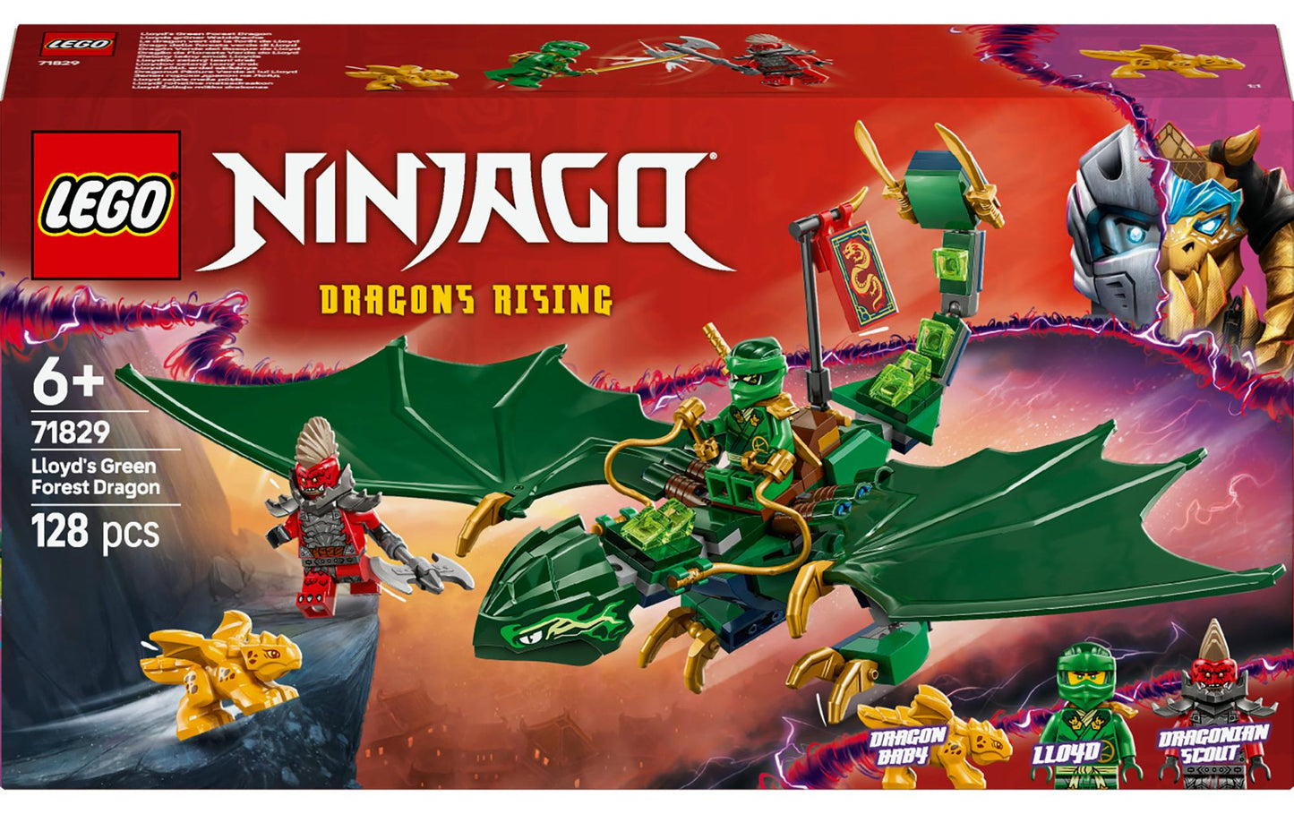 LEGO Lloyds grüner Walddrache