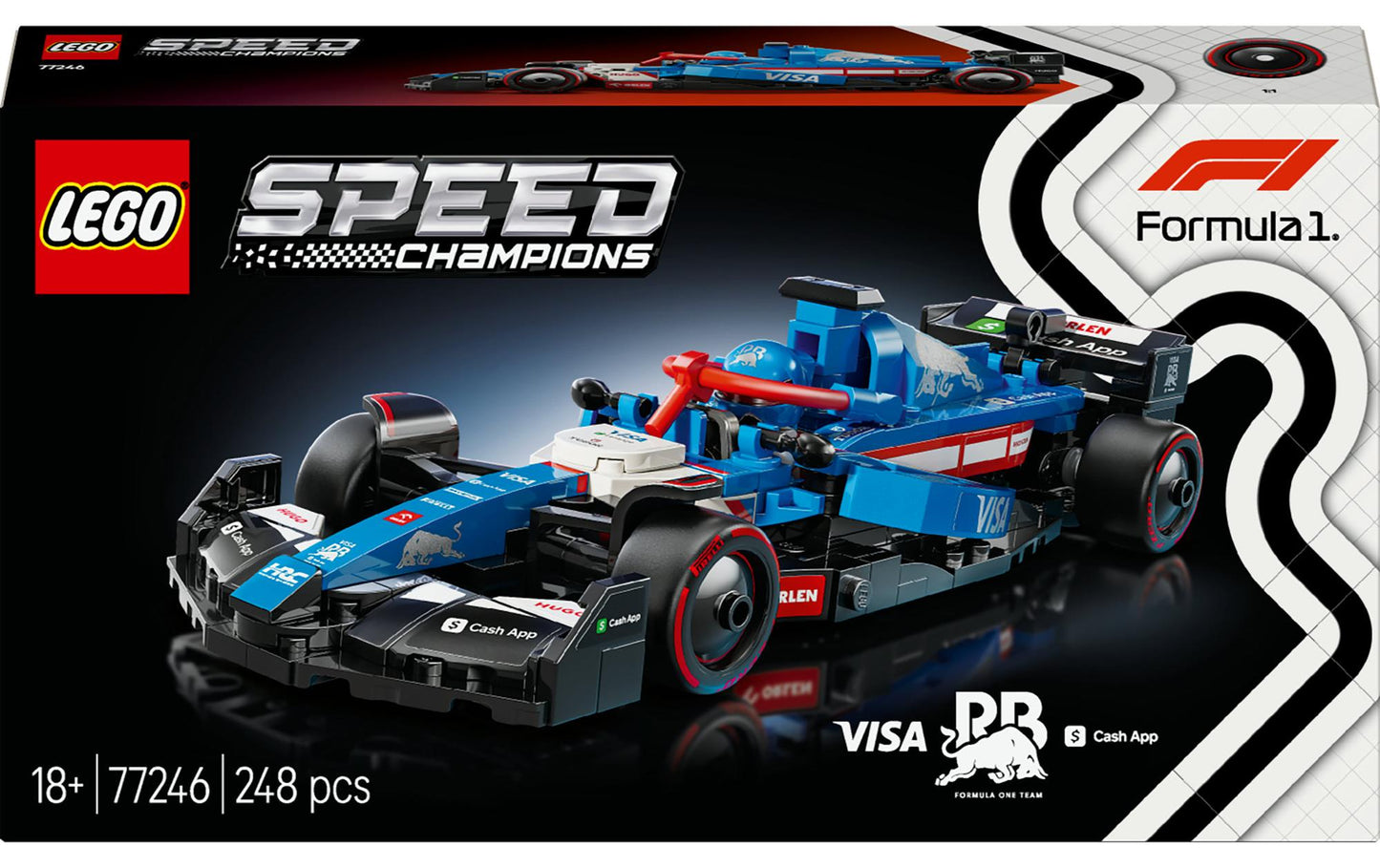 LEGO Visa Cash App RB VCARB 01 F1 Rennauto