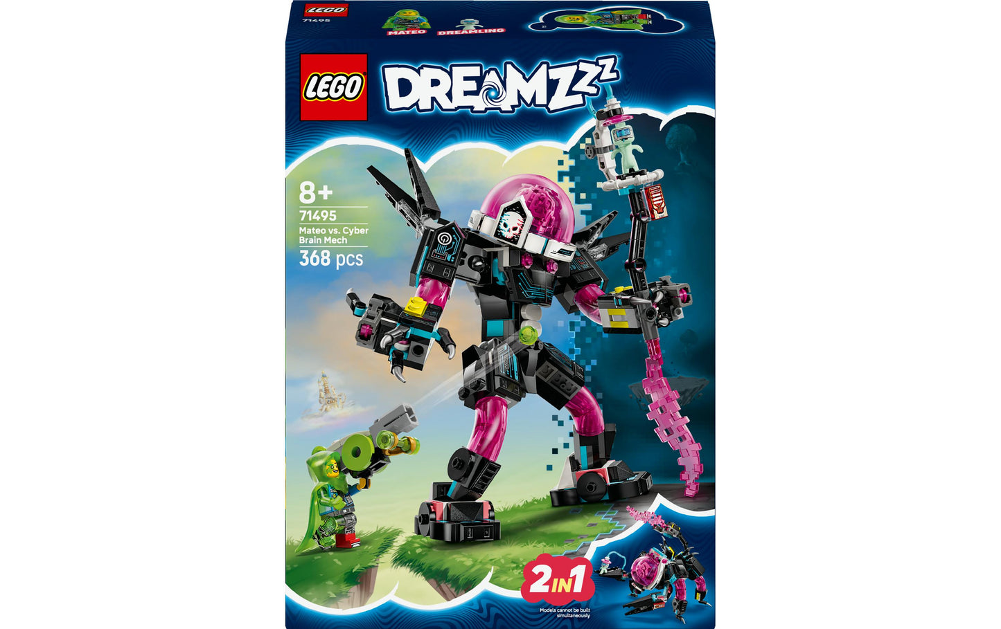 LEGO Mateo vs. Cyberhirn-Mech