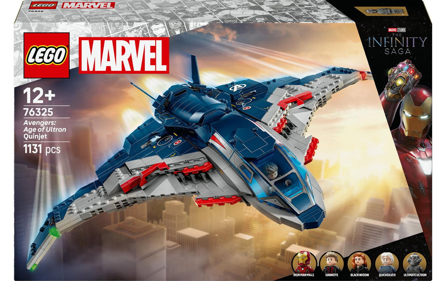 LEGO 76325 Age of Ultron Quinjet