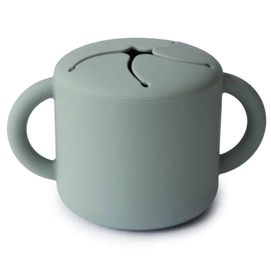 Mushie Snack Becher Cambridge Blue
