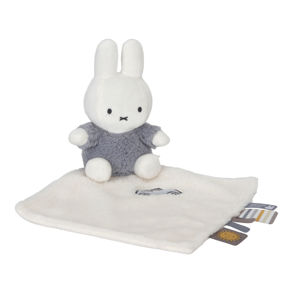 Miffy Kuscheltuch Fluffy blue