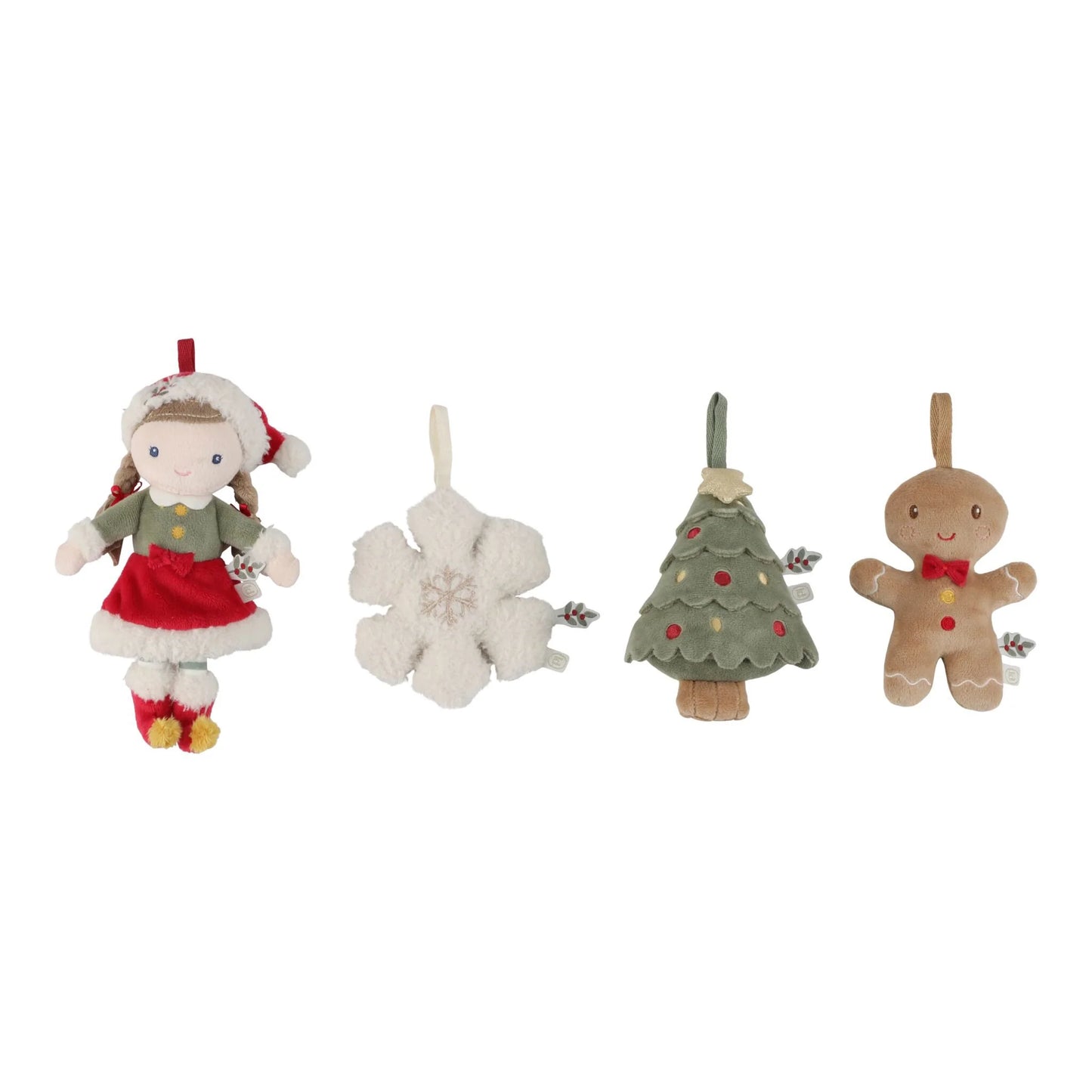 Rosa Weihnachtsbaumhängerset GRS