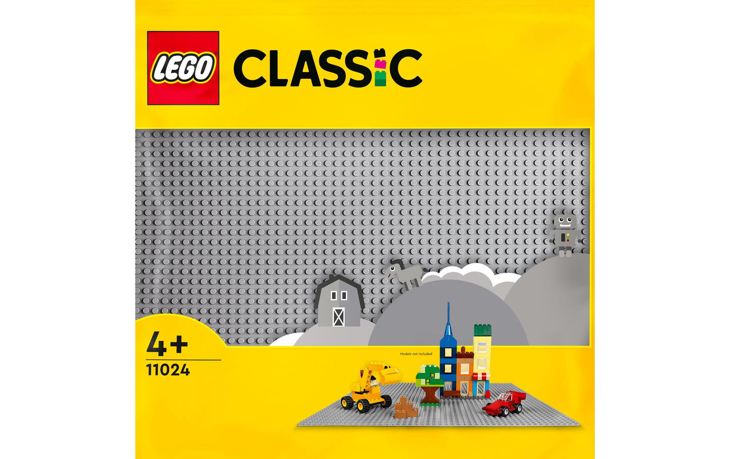 LEGO Classic Graue Bauplatte