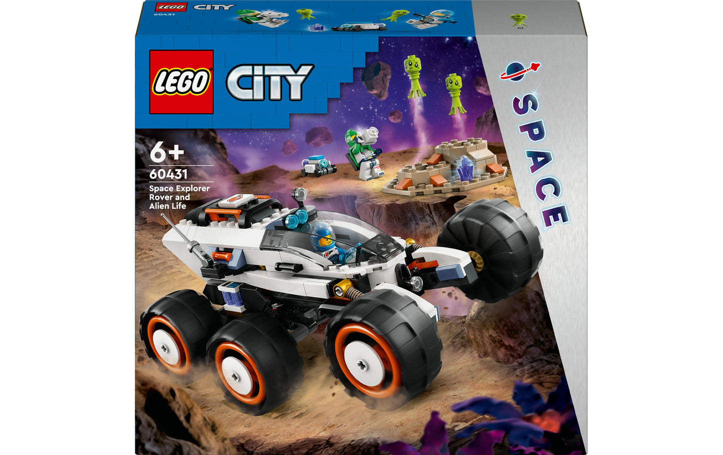 LEGO Weltraum-Rover mit Ausserirdischen
