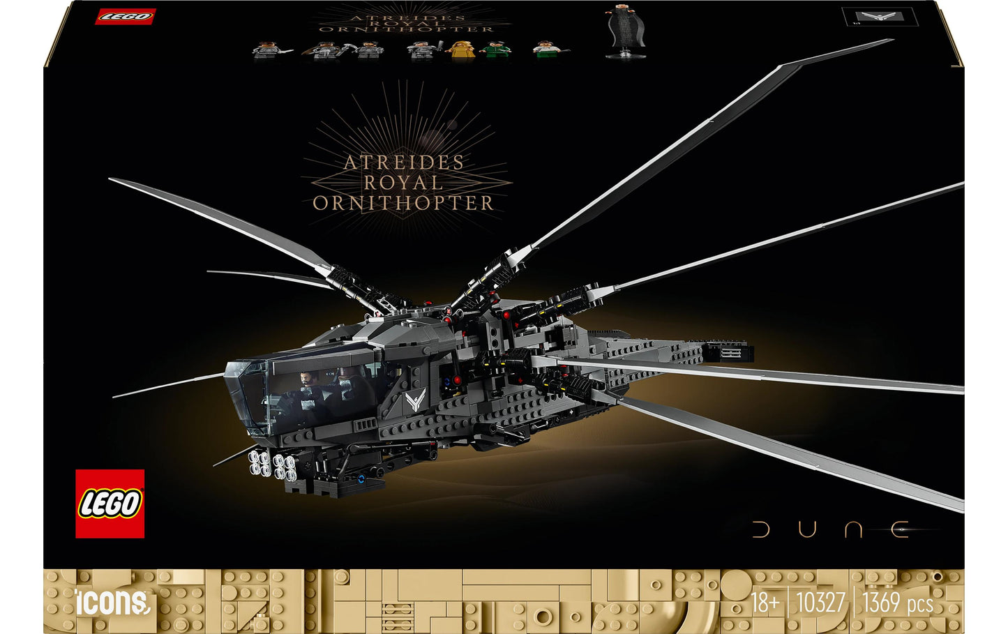 LEGO Dune Atreides Royal Ornithopter