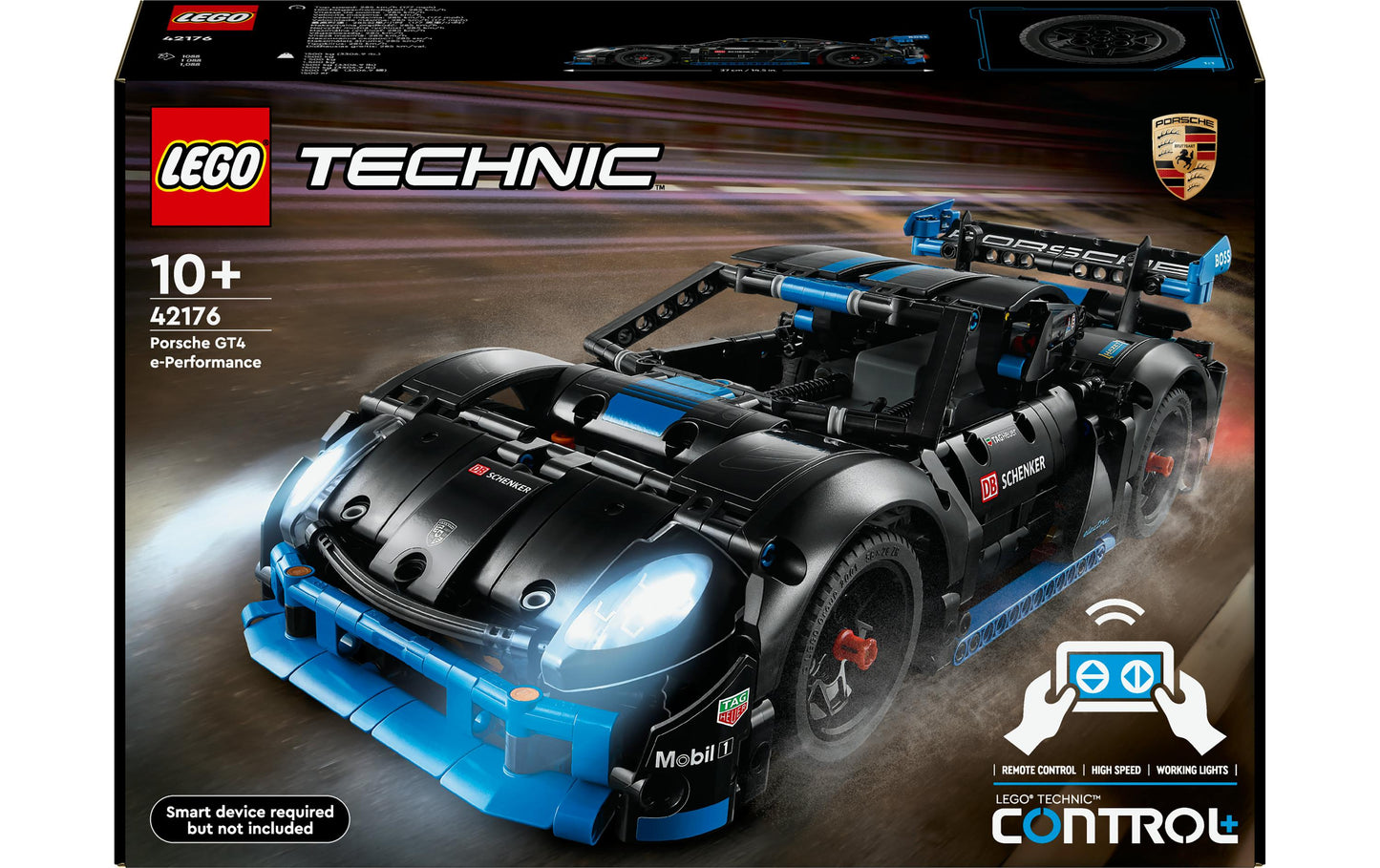 LEGO Porsche GT4 e-Performance Rennwagen