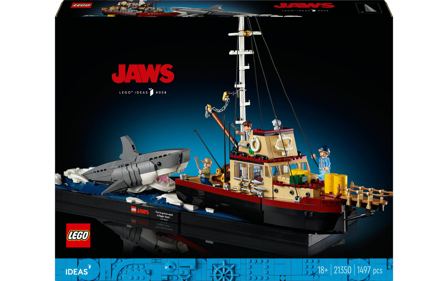 LEGO Der weisse Hai