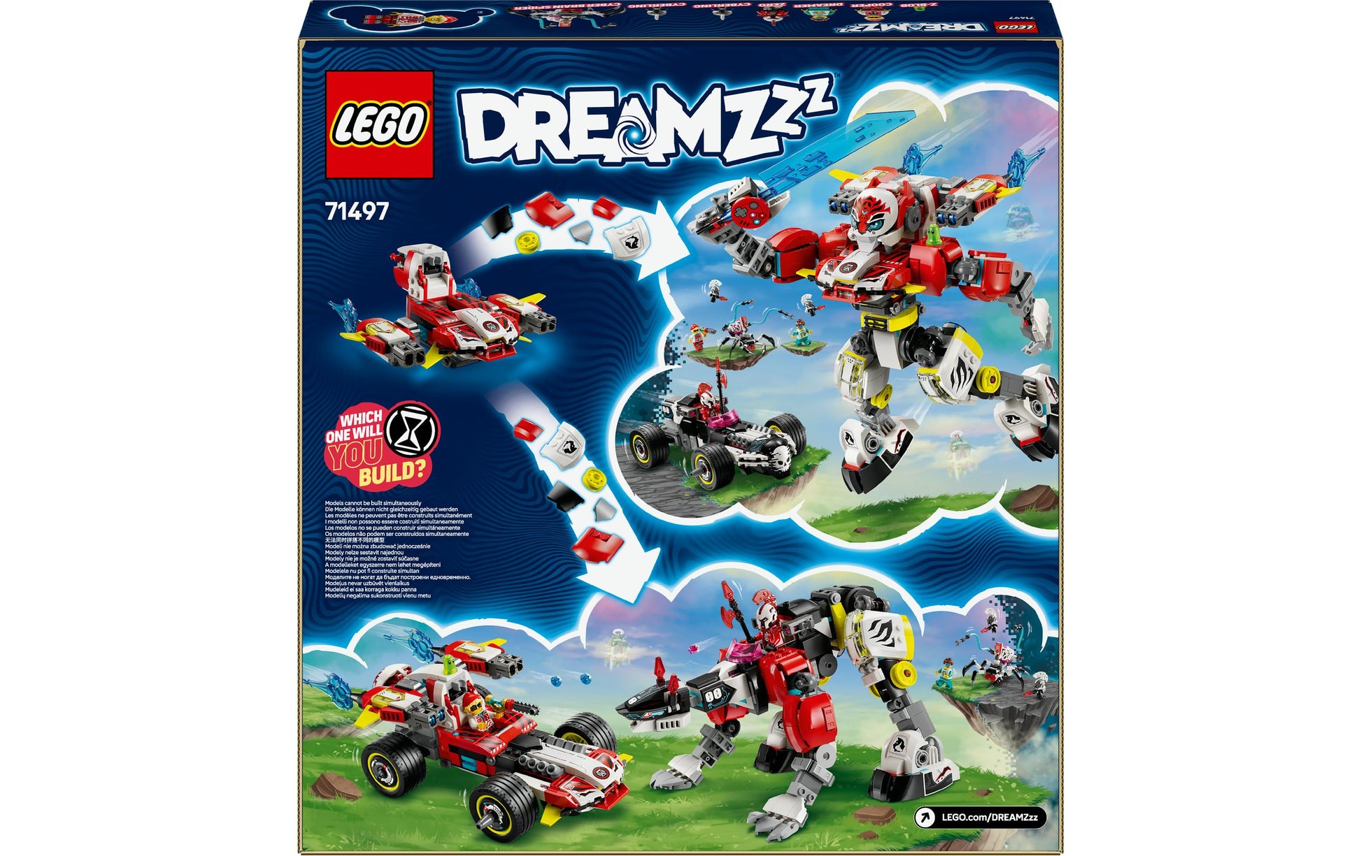 LEGO Coopers Tiger-Mech und Zeros Hot