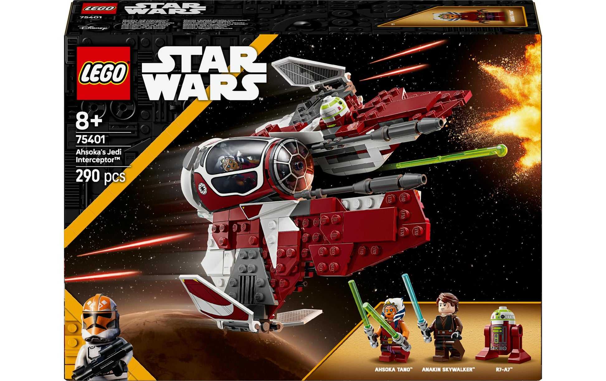 LEGO Ahsokas Jedi Interceptor