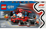 LEGO F1 Boxenstopp