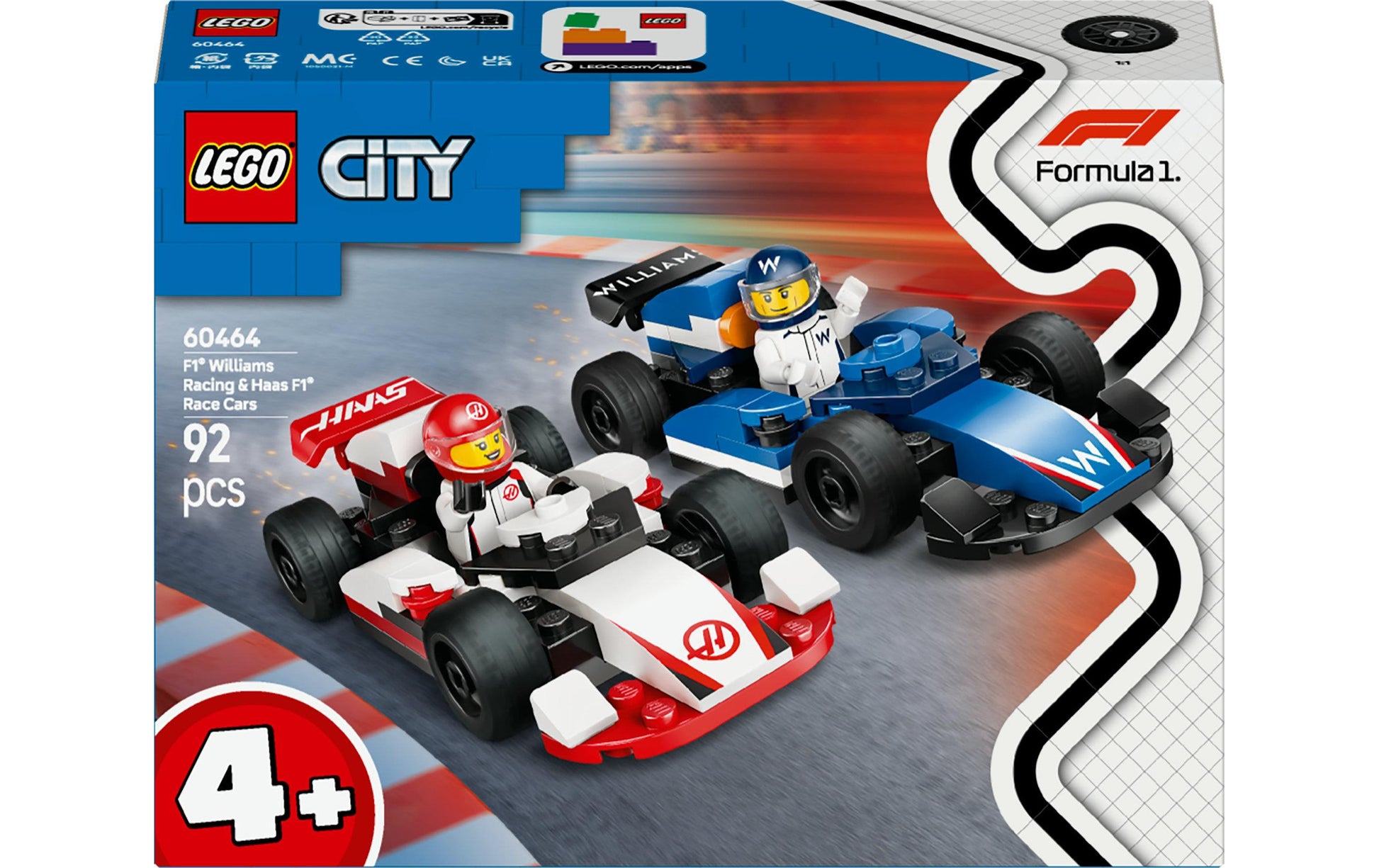 LEGO F1 Williams Racing und Haas