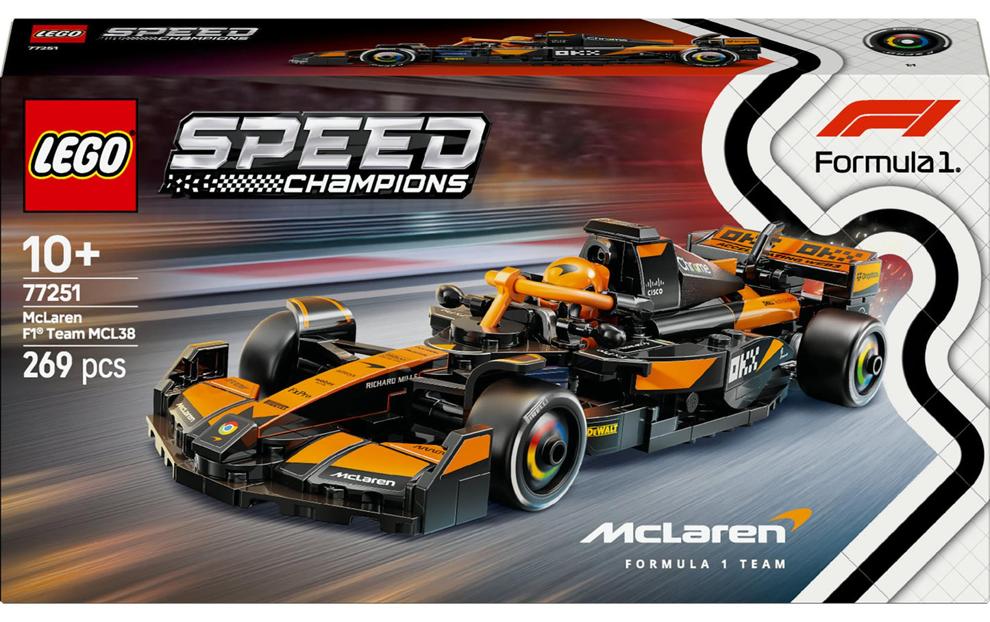 LEGO McLaren F1 Team MCL38 Rennauto
