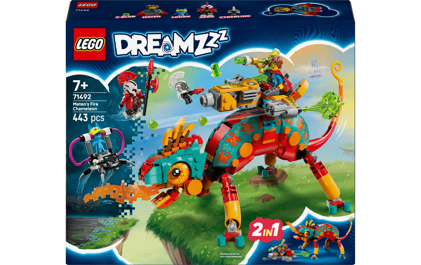 LEGO Mateos Feuer-Chamäleon