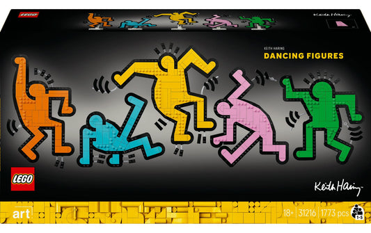 LEGO Keith Haring Tanzende Figuren