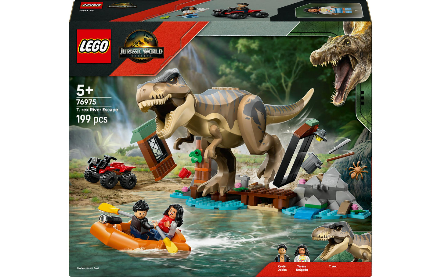 LEGO 76975 Flucht vor dem T.Rex
