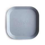 Mushie Teller Quadrat 2er Set Cloud
