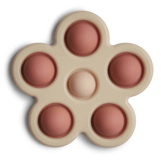 Mushie Press Toy  Rose-Blush-Shifting Sand