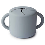 Mushie Snack Becher Stone