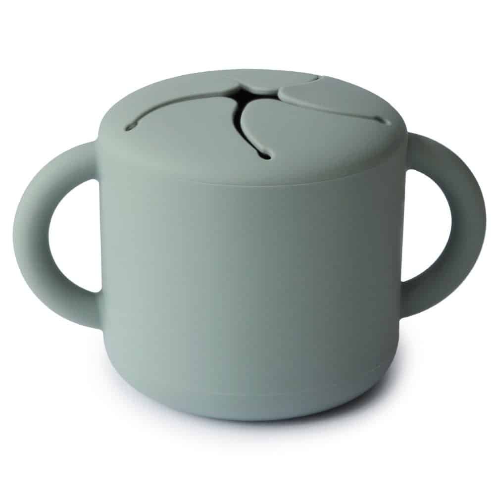 Mushie Snack Becher Cambridge Blue